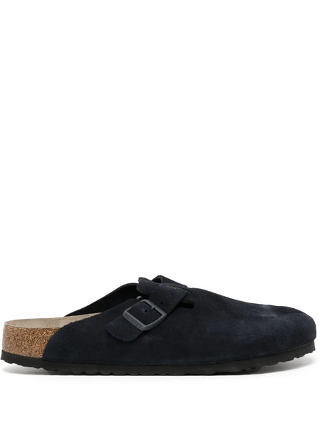  Birkenstock Boston Suede Clogs - Blue 