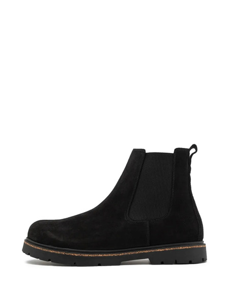  Birkenstock Elasticated Suede Boots - Black 