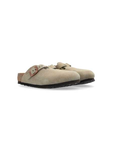  Birkenstock Kids Boston Slippers - Neutrals 