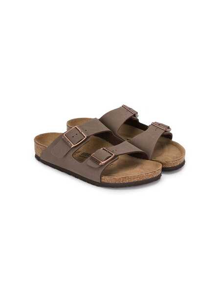  Birkenstock Kids Double Strap Sandals - Brown 