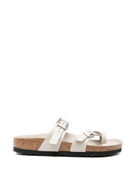  Birkenstock Mayari Leather Sandals - Neutrals 