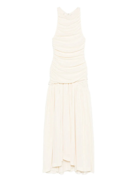  Bite Studios Evidente Shoulder Midi Dress - Neutrals 