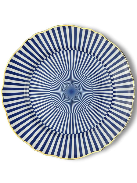  Bitossi Home Arcano Four-set Dinner Plates - Blue 