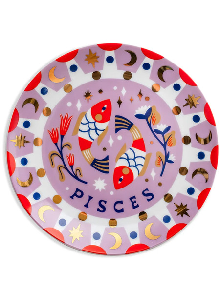  Bitossi Home Pisces Plate (16.5cm) - Purple 