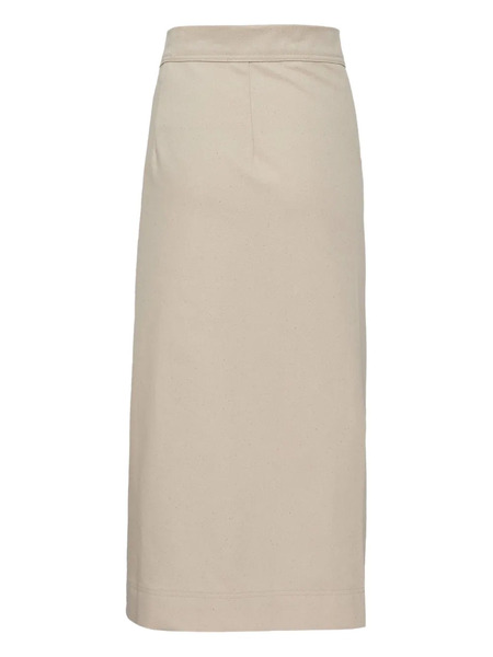  Biyan Cotton Wrap Skirt - Neutrals 