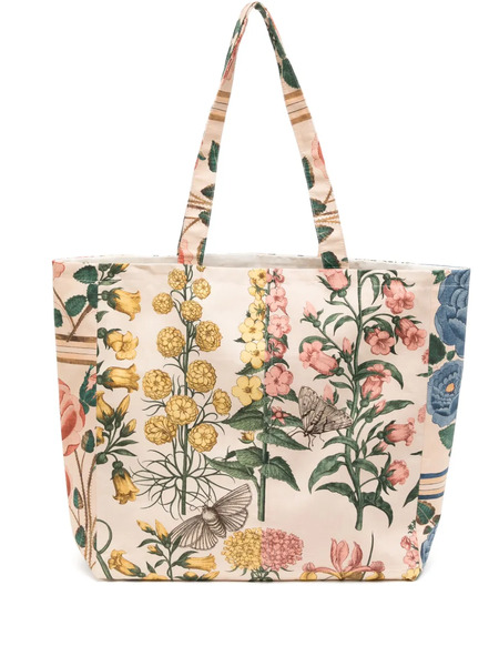 Biyan Flower-print Tote Bag - Neutrals 