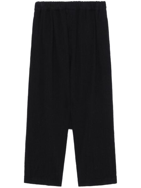  Black Comme Des Garçons Drop-crotch Trousers 