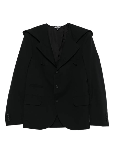  Black Comme Des Garçons Hooded Jacket 
