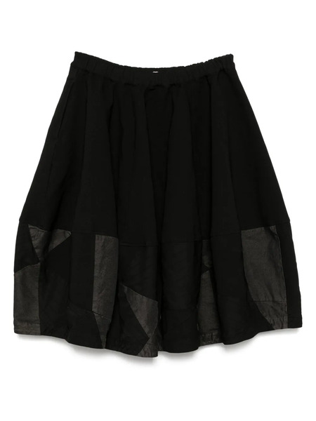  Black Comme Des Garçons Patchwork Skirt 