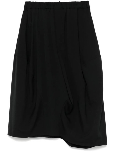  Black Comme Des Garçons Twill-weave Shorts 