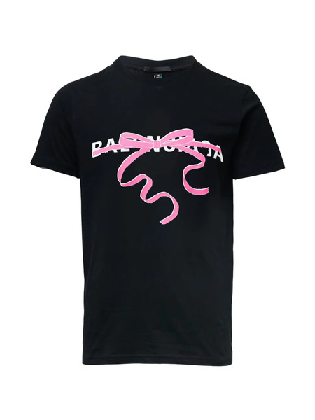  Black Score Printed T-shirt 