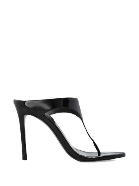  Black Suede Studio Laurel Leather Sandals 