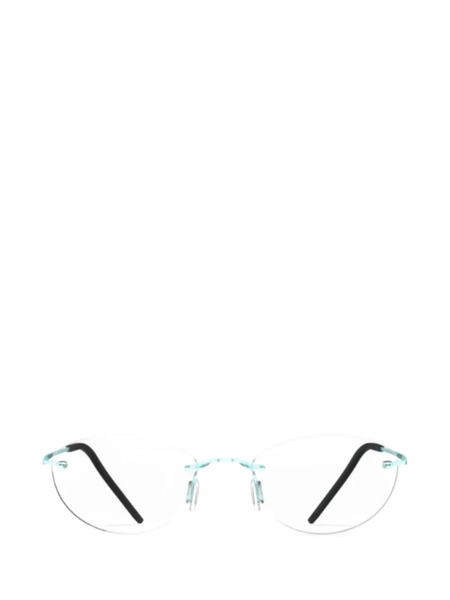  Blackfin Aero Loop Oval-frame Glasses - Blue 