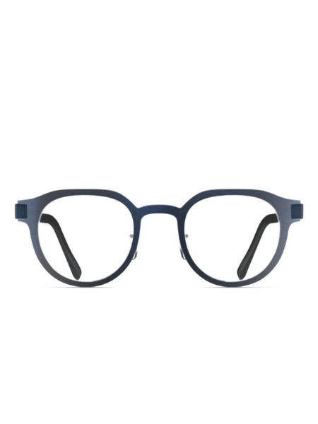  Blackfin Bolton Round-frame Glasses - Blue 