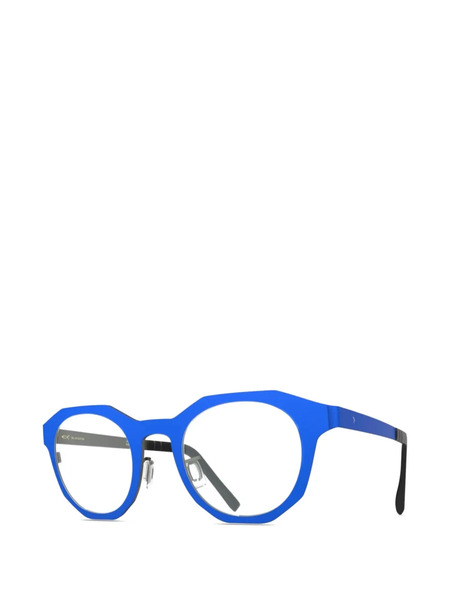  Blackfin Fire Geometric-frame Glasses - Blue 