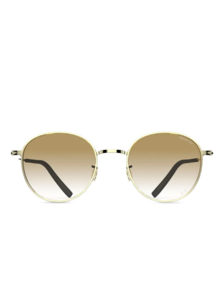  Blackfin Pasadena Round-frame Sunglasses - Gold 