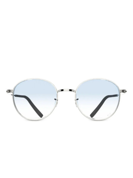  Blackfin Pasadena Round-frame Sunglasses - Silver 