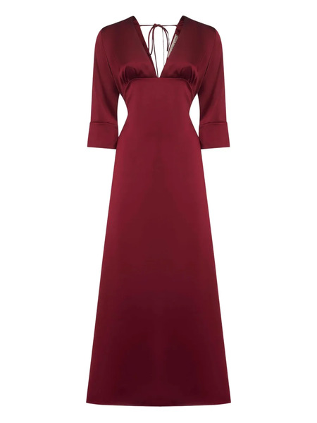  Blanca Vita Albox Flared Maxi Dress 