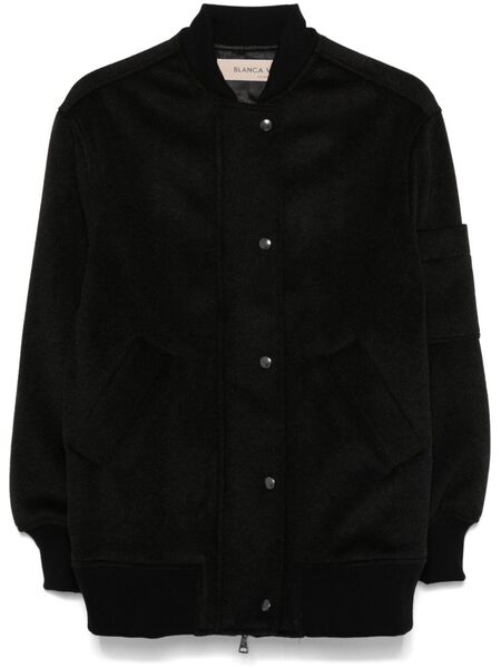  Blanca Vita Bari Bomber Jacket - Grey 