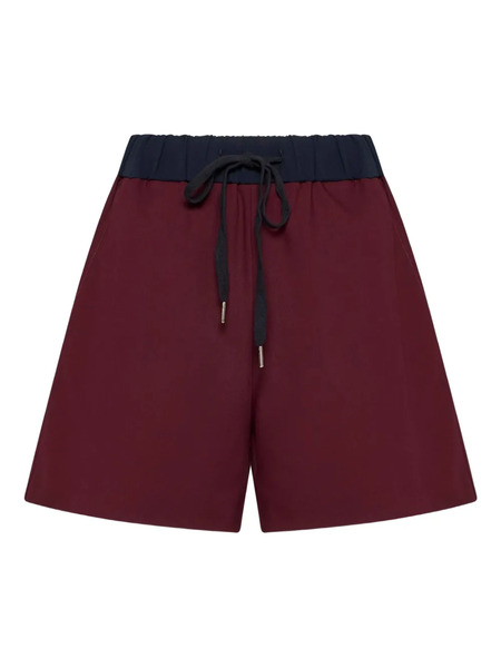  Blanca Vita Drawstring Shorts - Red 