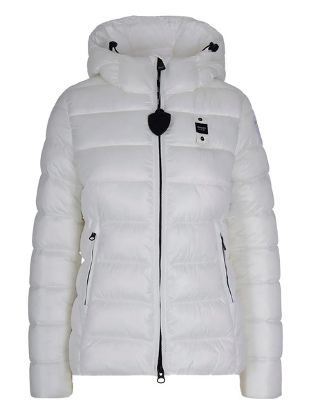  Blauer Hooded Padded Coat - White 