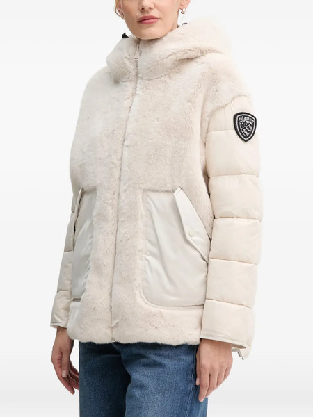  Blauer Hooded Padded Jacket - Neutrals 