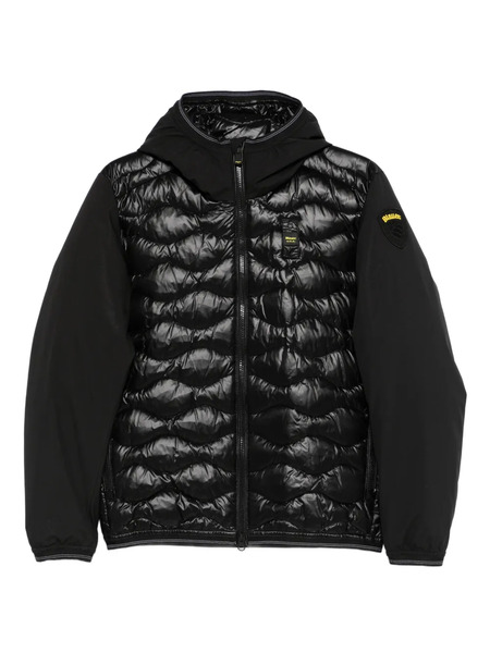  Blauer Hooded-quilted Jacket - Black 