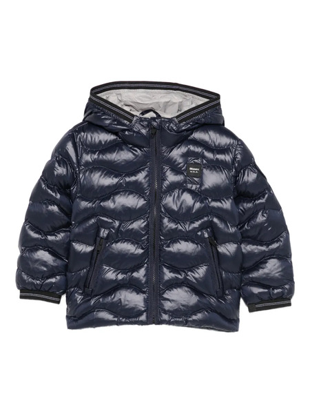  Blauer Hooded Quilted Jacket - Blue 