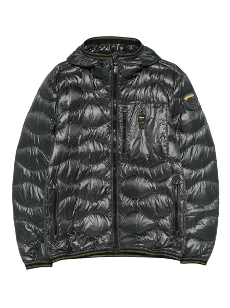  Blauer Hooded Quilted Jacket - Green 