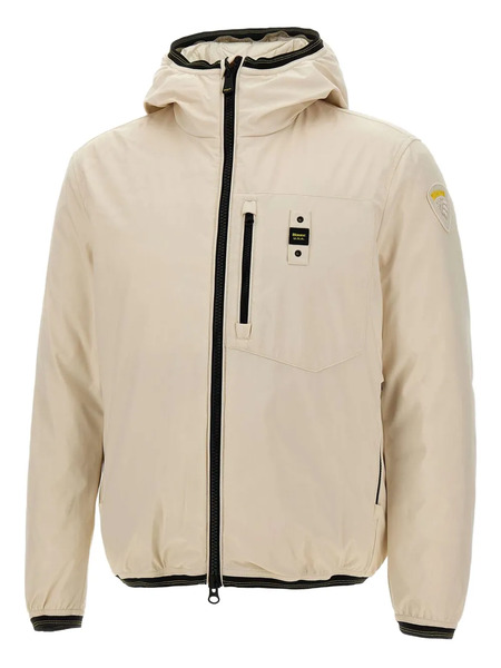  Blauer Hooded Zip-up Jacket - Neutrals 