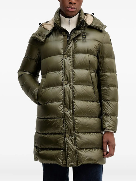  Blauer Long-sleeve Coat - Green 