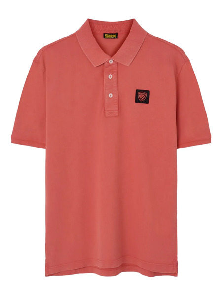  Blauer Patch-logo Polo Shirt - Pink 