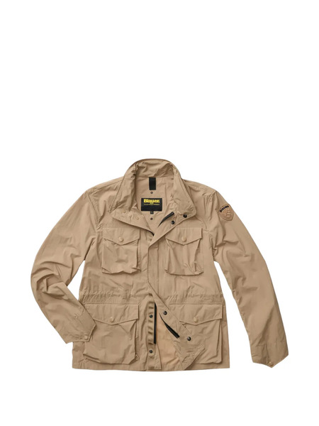  Blauer Whipple Multi-pocket Windbreaker Jacket - Neutrals 