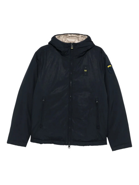  Blauer Zip-up Hooded Jacket - Blue 
