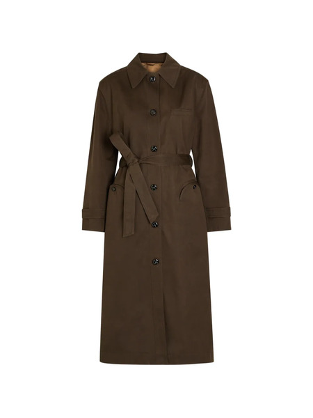  Blazé Milano Cotton Coat - Brown 