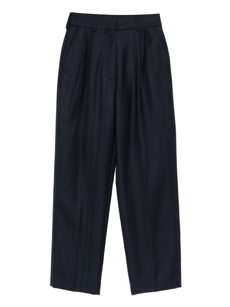 Blazé Milano Pleated-front Trousers - Blue 