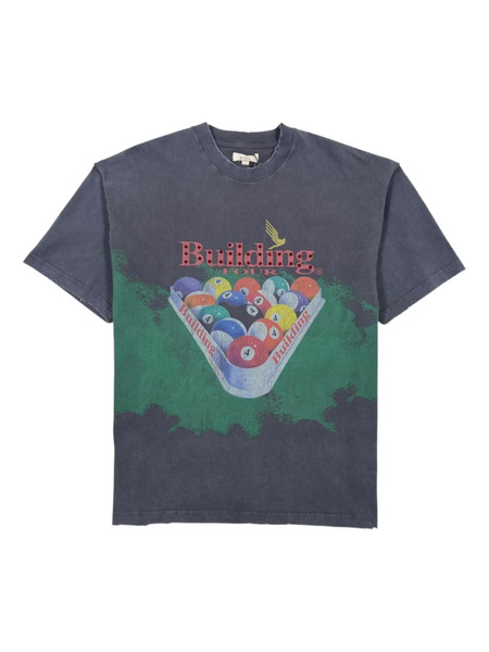  Bldg4 Billiard Graphic T-shirt - Grey 