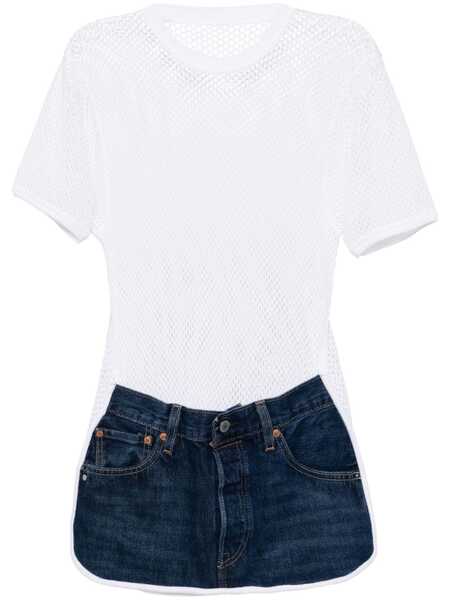  Bless Mesh Short-sleeve T-shirt - White 
