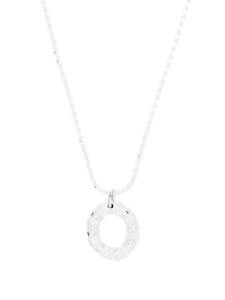  Bleue Burnham Bound Willow Pendant Necklace - Silver 
