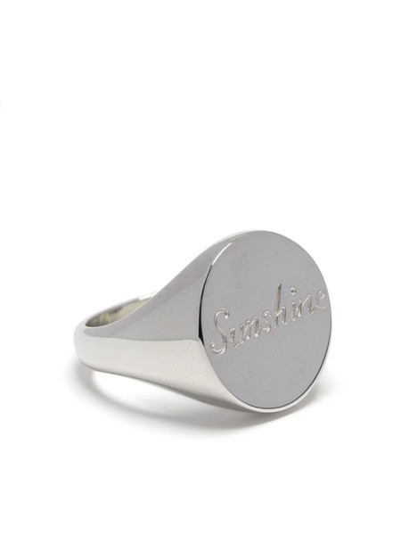  Bleue Burnham Sterling Silver Engraved Ring 