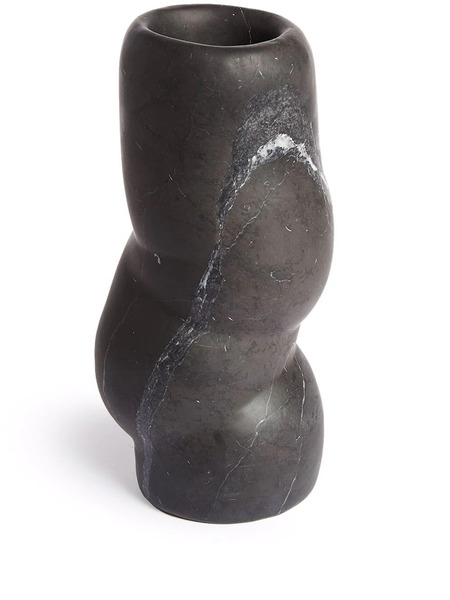  Bloc Studios Fatrolls Marble Vase - Black 