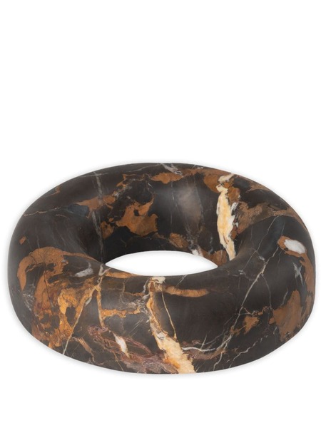  Bloc Studios Medium Marmo Donuts Decorative Object - Brown 