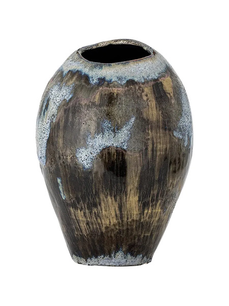  Bloomingville Senja Glazed Vase - Brown 