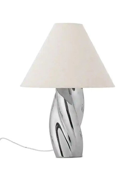  Bloomingville Silva Twisted Table Lamp - White 