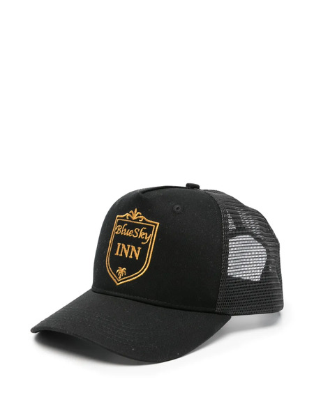  Blue Sky Inn Logo-embroidered Mesh-back Cap - Black 