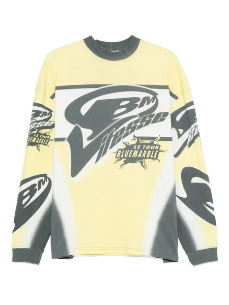  Bluemarble Long-sleeve T-shirt - Yellow 
