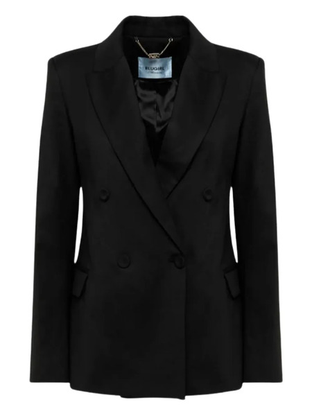  Blugirl Double-breasted Blazer - Black 