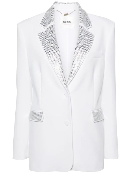  Blugirl Embellished Suit - White 