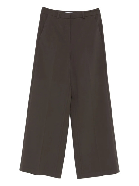  Blugirl Pressed-crease Trousers - Brown 