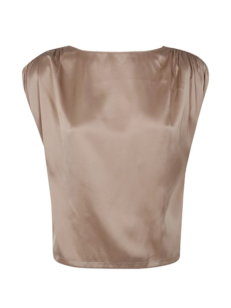  Blugirl Tie Detail Shirt - Neutrals 